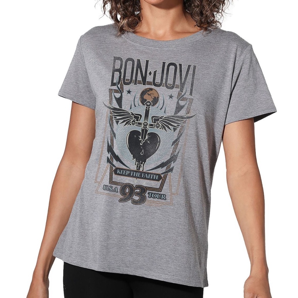 Suburban Riot Bon Jovi Graphic Tee